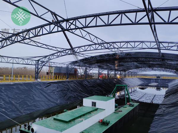 杭州辉达携手怡科罗为老港生态环保基地安装喷雾除臭系统