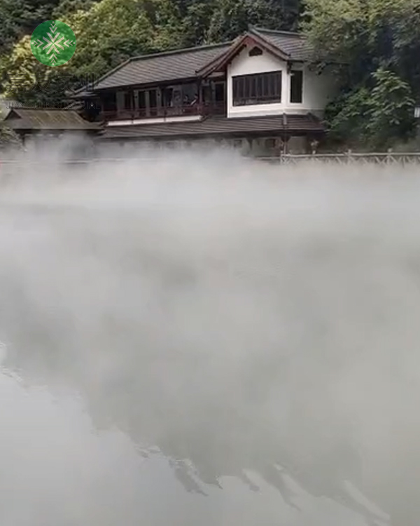 杭州辉达为桐庐天子地景区安装雾森系统造雾降温
