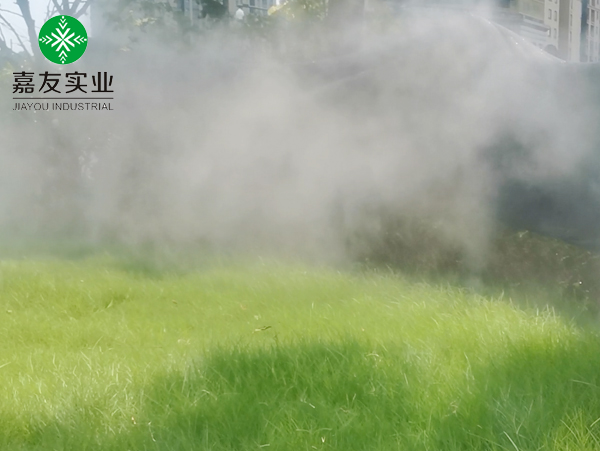 杭州辉达制定落实售楼部雾森系统喷雾造景方案