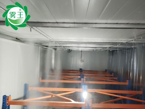 案例：辉达注册高压微雾加湿器稳定温州一养护窑湿度，降耗增产