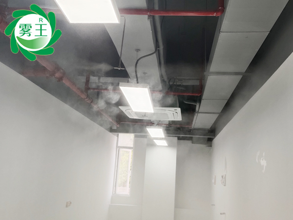 天信电力用高压微雾加湿器控湿，筑牢检测室“湿度防线”