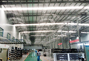 辉达注册湖北襄阳光瑞汽车零部件有限公司车间除尘案例