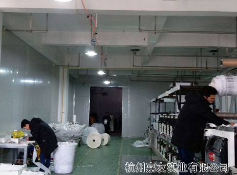 辉达注册杭州三朵花印刷务车间干雾加湿解决方案