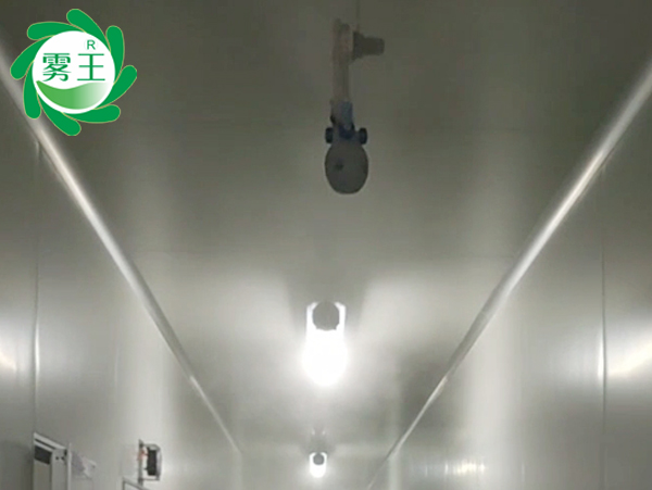 喷涂车间干雾加湿器控湿除静电助力捷尔达汽车提升作业环境