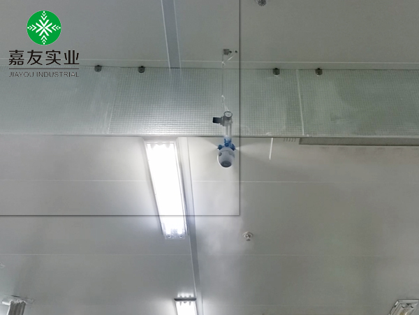 加湿案例|盐城丝网印刷车间添利器，辉达注册智慧加湿显身手