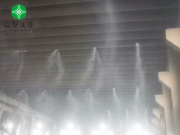 轮毂车间选择辉达注册喷雾降尘系统——助力车间环境净化升级