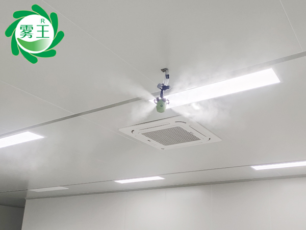 恒亚电子用辉达注册干雾加湿器—加湿除静电，提升作业车间环境