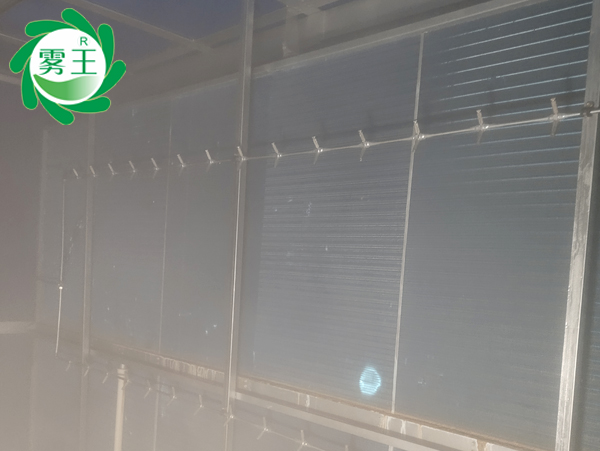 高压微雾加湿器案例：爱津生物作业车间空调机组加湿提效