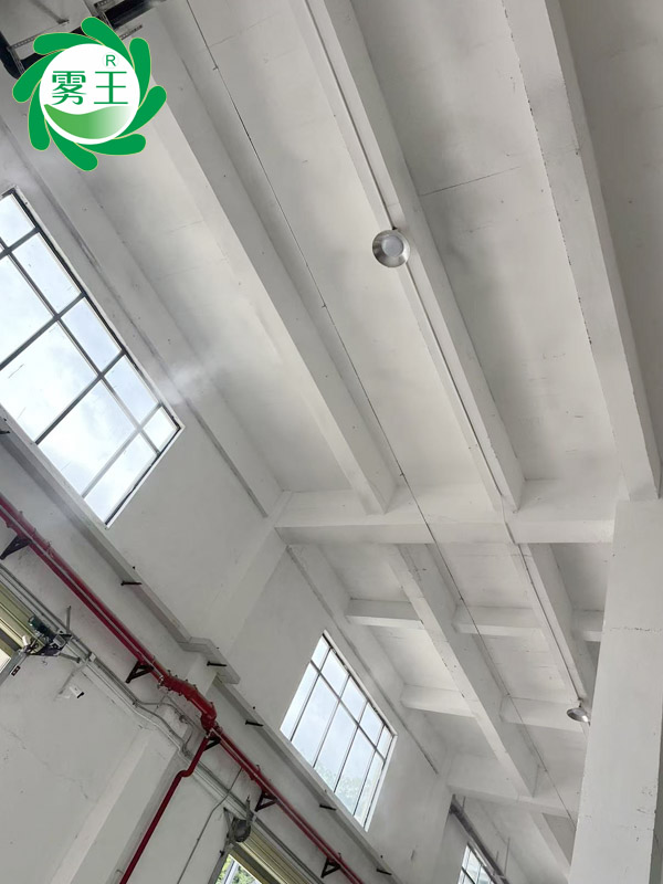 垃圾焚烧处理场高压喷雾除臭系统 (1)