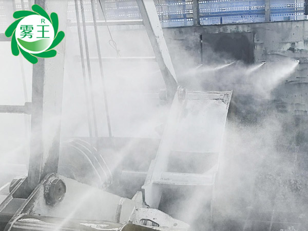 码头港口卸料口高压喷雾降尘系统（子弹头） (3)