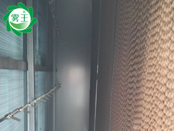 高压微雾加湿器助力义乌一酒店空调机组加湿、提效、降耗