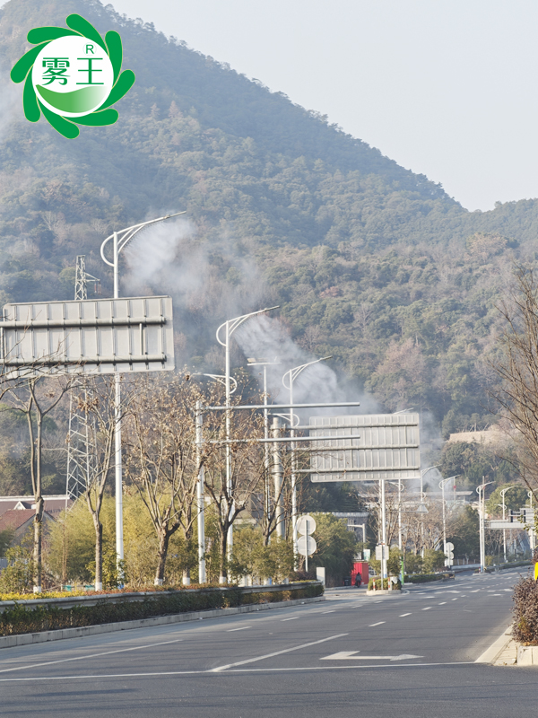 道路路灯杆喷雾降尘系统 (7)